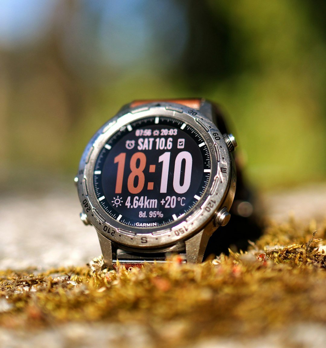Garmin smartwatch with ECG app for athletes